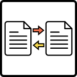 Command word 'compare' icon
