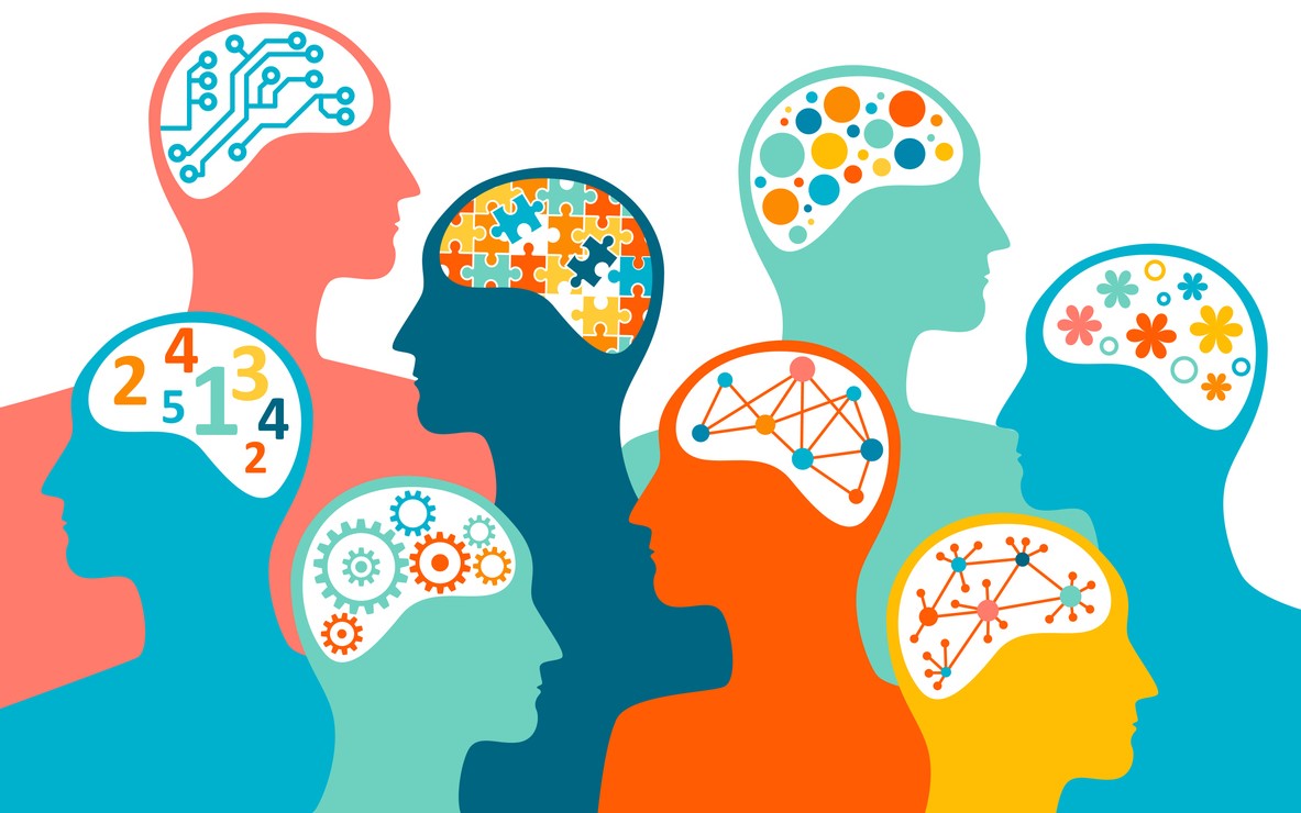 Concept of neurodiversity - different minds