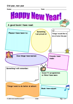 Old year, new year